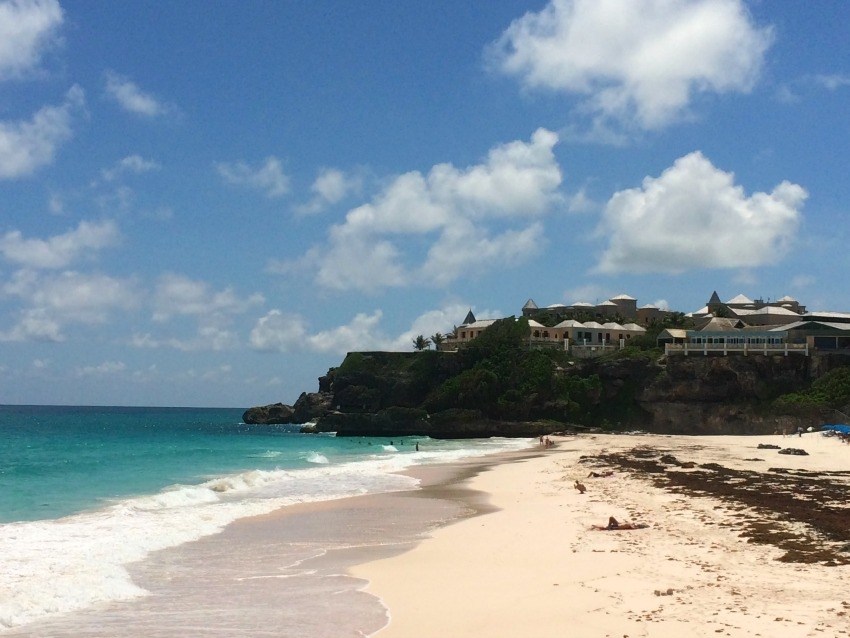 crane beach in barbados