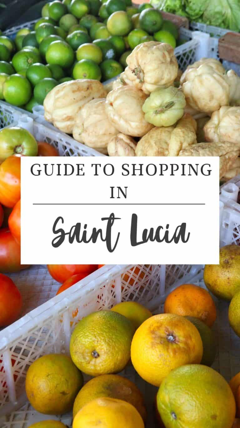 Shopping in Saint Lucia Guide